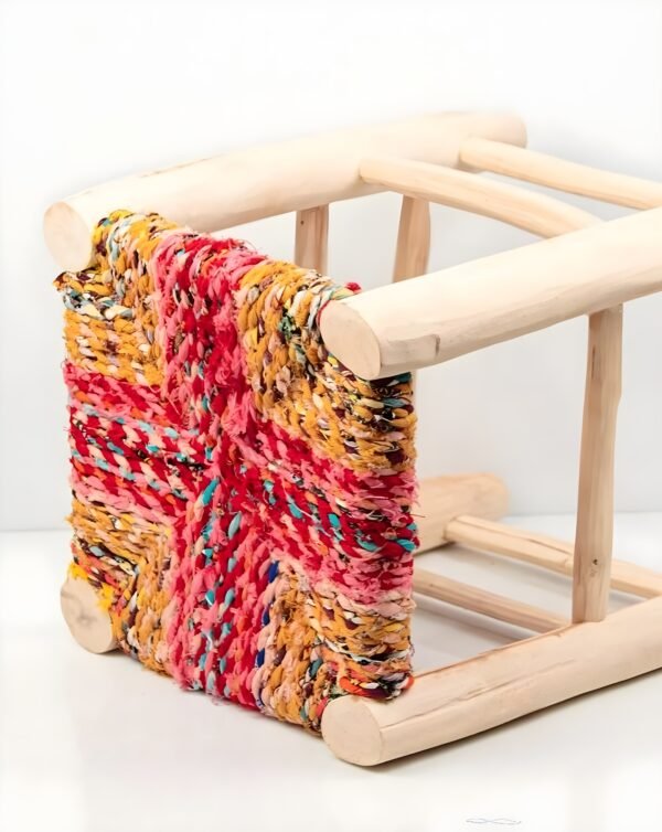 Atlas Wood Stool