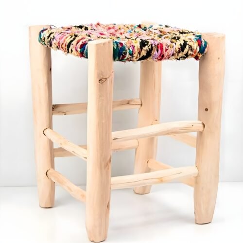 Atlas Wood Stool
