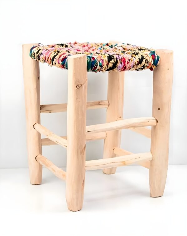 Atlas Wood Stool