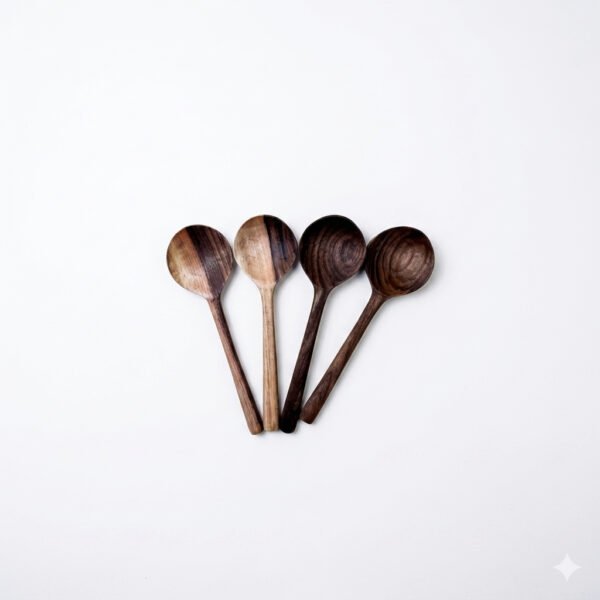 Natural Walnut Wood Spoons
