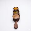 Walnut Wood Sauce & Spice Serving Set