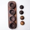 Walnut Wood Sauce & Spice Serving Set (Copy)