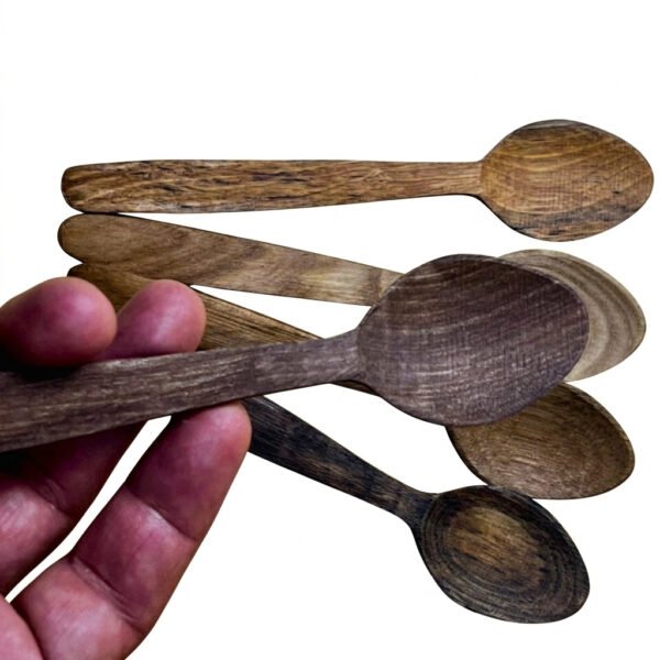Small Walnut Wood Spoons