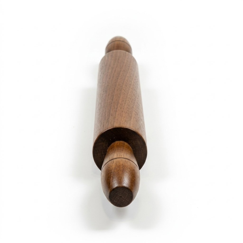 Natural Walnut Wood Rolling Pin