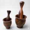 Walnut Wood Mortar (Mehraz)