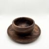 Solid Walnut Wood Bowl
