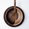Wooden Bowl Set With Spoon, Plate, And Forks