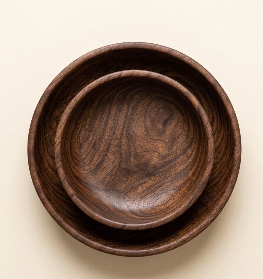 Walnut Wood Salad Bowl